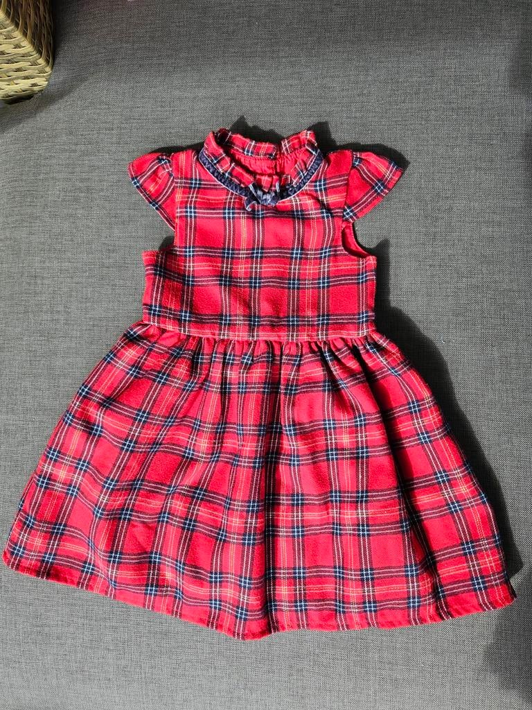 Primark geruite jurk voor baby meisjes, Kinderen en Baby's, Ophalen of Verzenden, Zo goed als nieuw, Primark, Meisje
