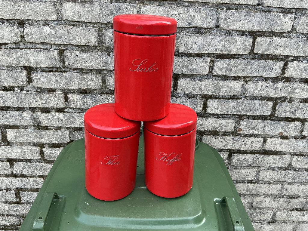 Brabantia voorraad bussen 3 stuks, Ophalen, Gebruikt