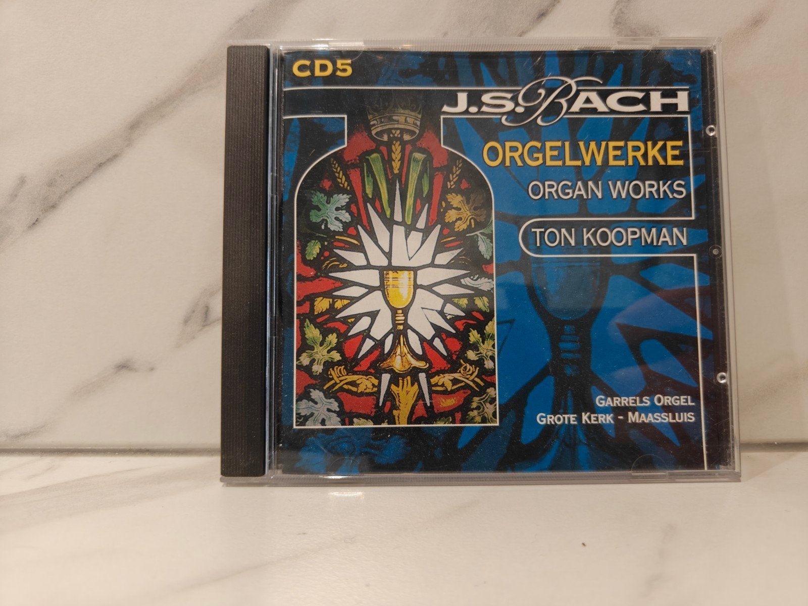 orgelcd J.S. Bach - Orgelwerke / Ton Koopman cd 5, Ophalen of Verzenden, Barok, Zo goed als nieuw, Vocaal