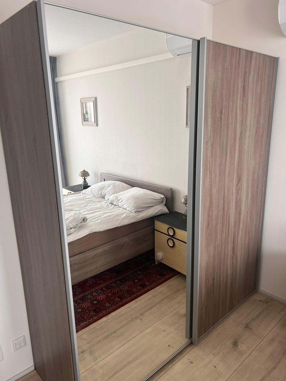 Kledingkast zgan, Huis en Inrichting, Kasten | Kledingkasten, Ophalen, 50 tot 100 cm, Zo goed als nieuw, 150 tot 200 cm