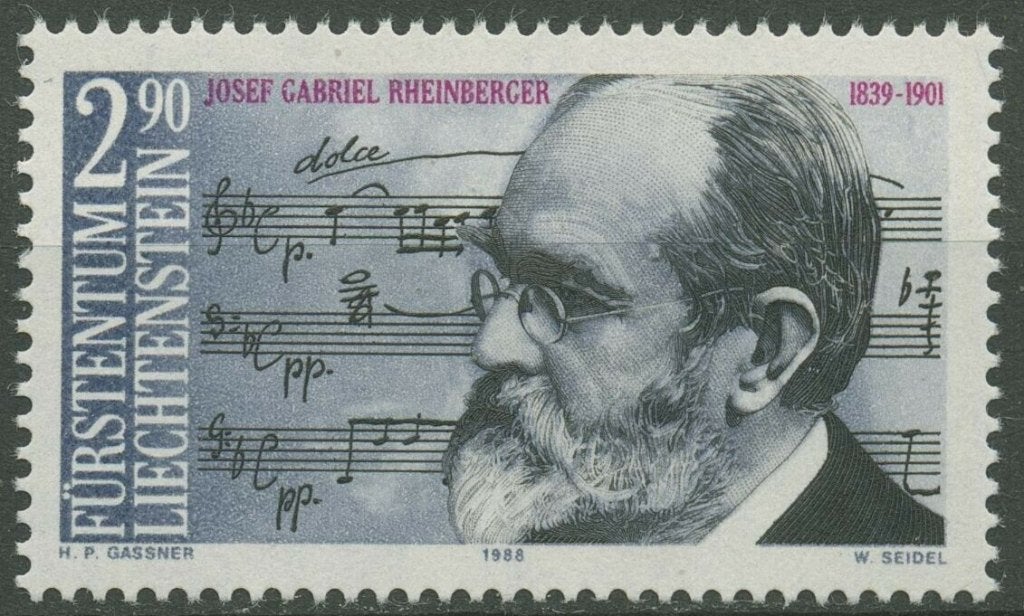 Liechtenstein Michel 963, Postzegels en Munten, Verzenden, Overige landen, Postfris