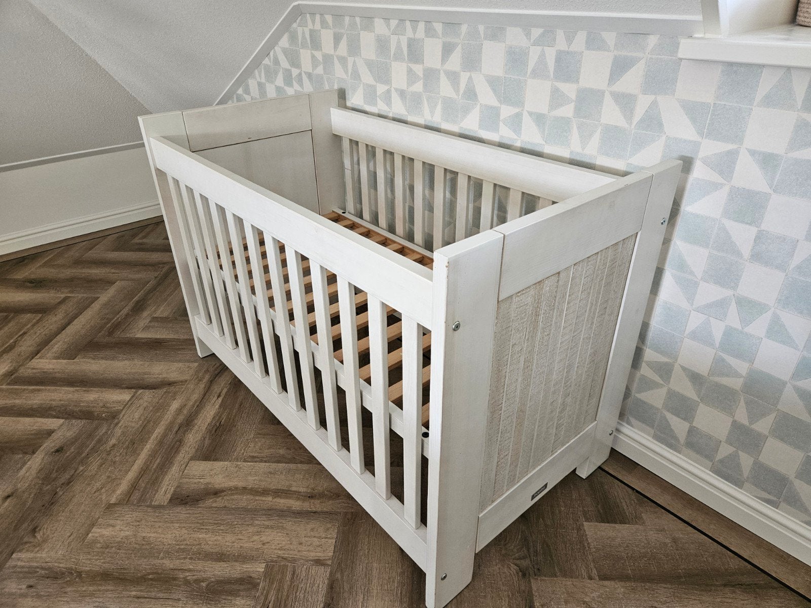 Bopita ledikantje 60x120cm, Kinderen en Baby's, Babywiegjes en Ledikanten, Ophalen, Gebruikt, Ledikant