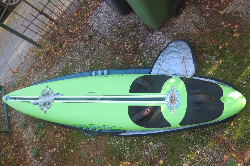 windsurfplank - fanatic, Watersport en Boten, Ophalen, Gebruikt, Met draagtas, 300 cm of meer