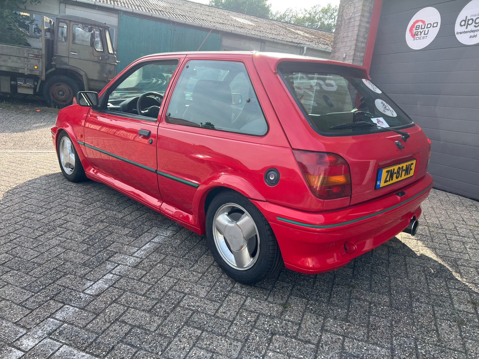 Ford Fiësta 1.6 RS Turbo 1991 Rood 54dKm zeldzaam, foto 5