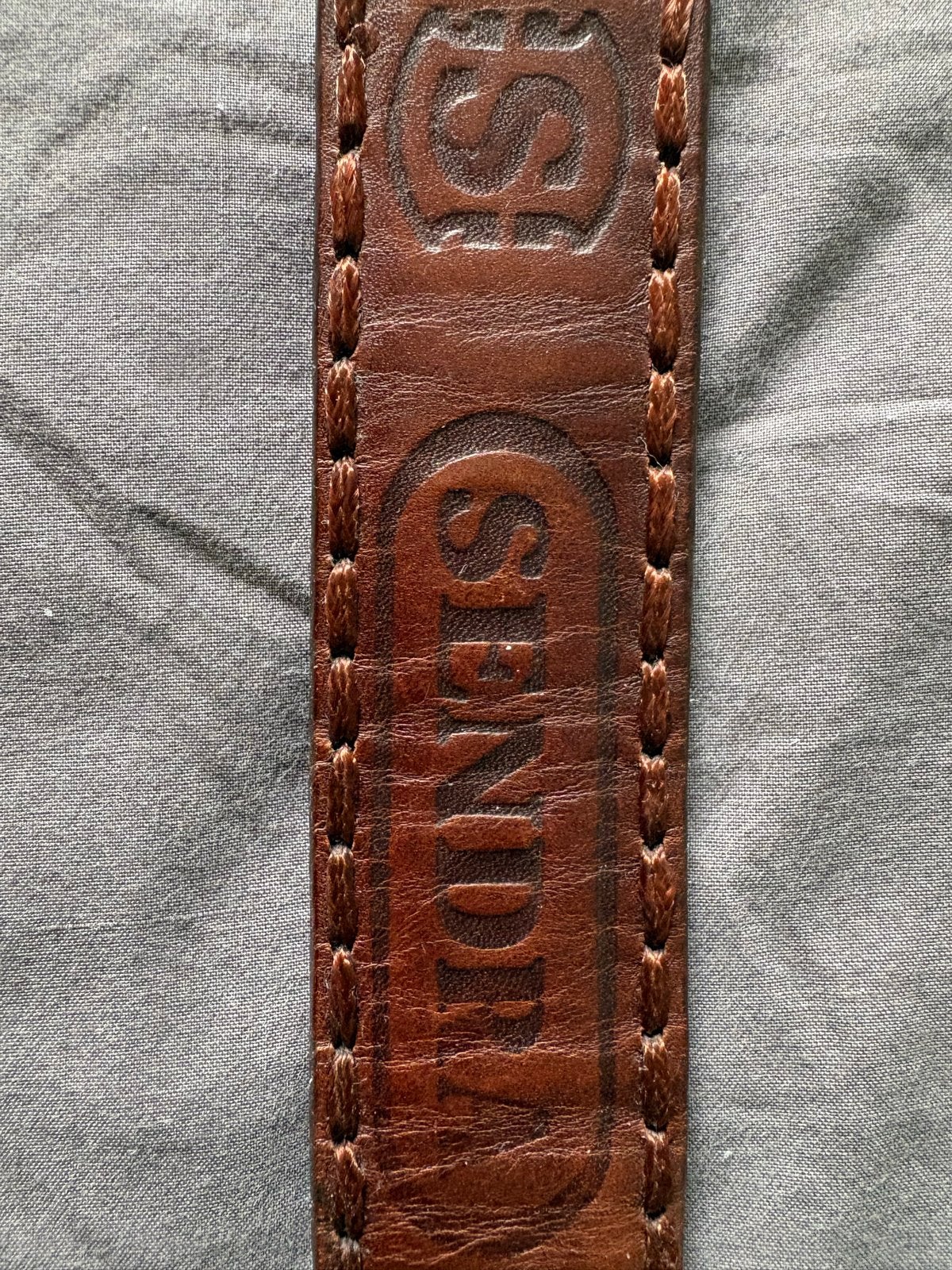 SENDRA Leren Riem met Turquoise Details - Maat 90, Kleding | Dames, Echt leder, 90 tot 100 cm, Heupriem, Ophalen of Verzenden
