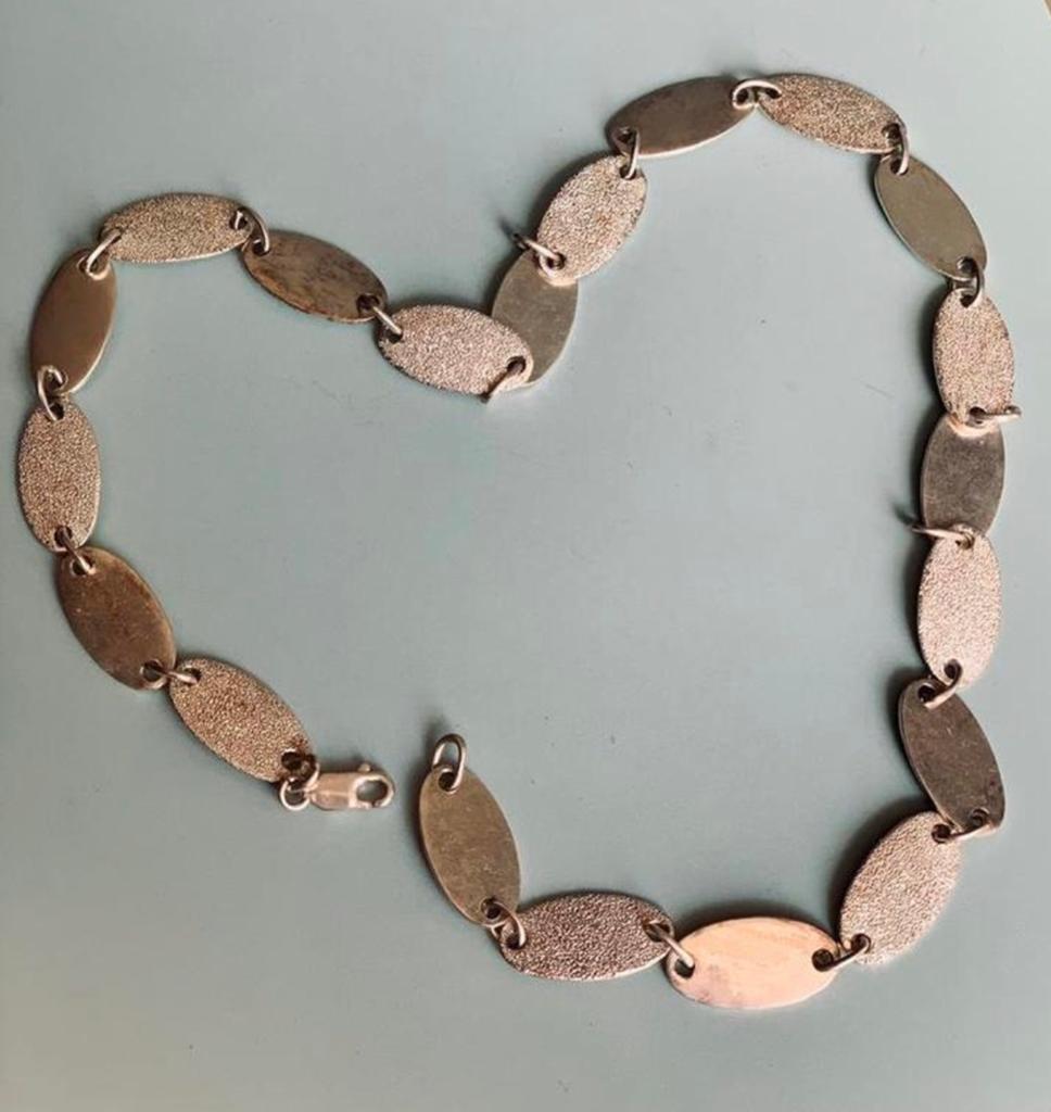 Prachtige zilveren ketting, Ophalen of Verzenden, Zilver