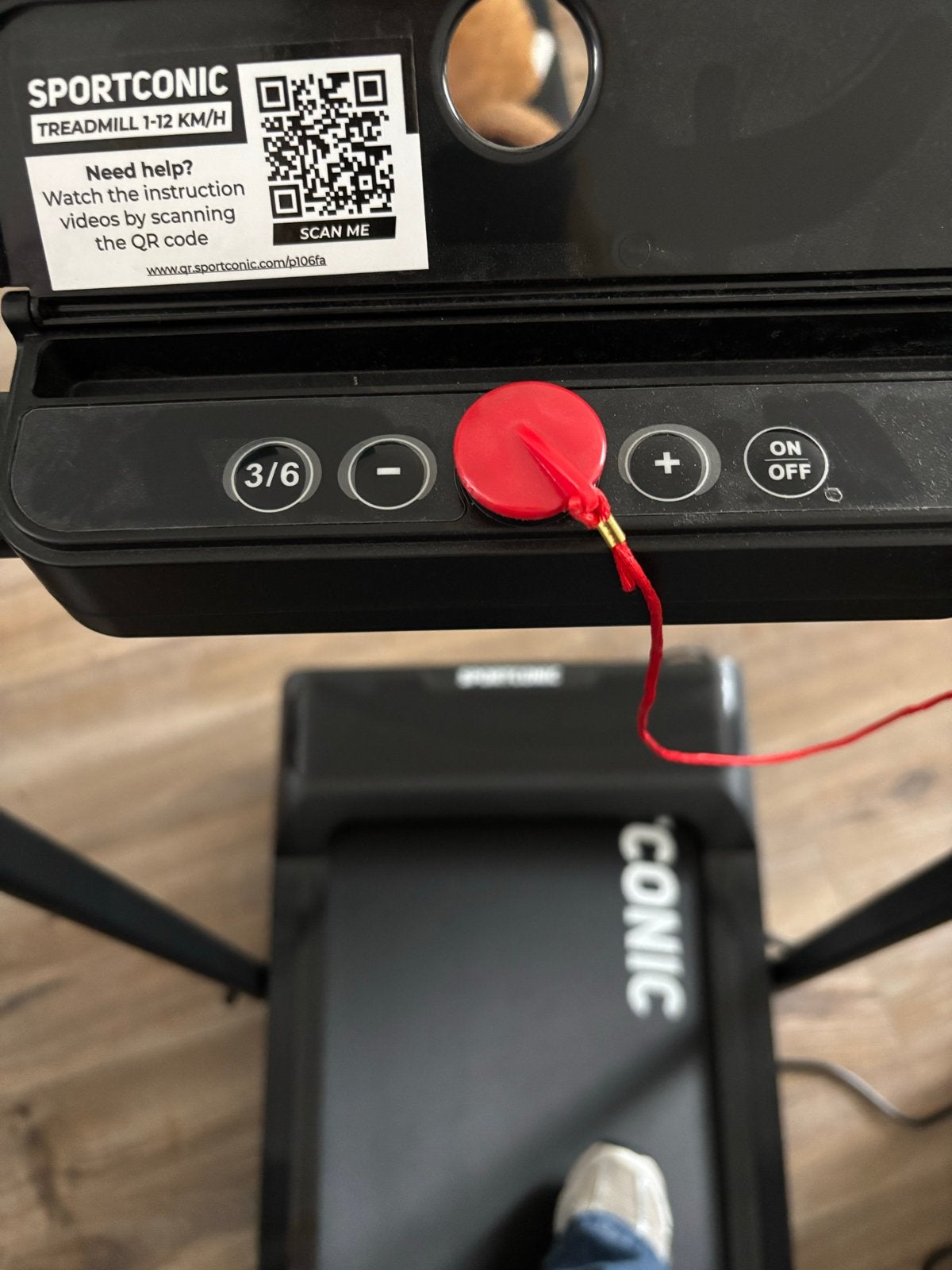 Loopband Sportconic, Ophalen, Zo goed als nieuw, Metaal, Loopband