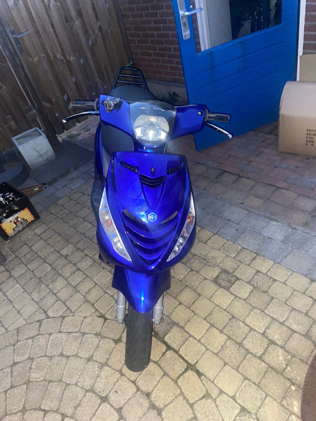 Zip 172cc, Fietsen en Brommers, Scooters | Piaggio, Ophalen, Zo goed als nieuw, Tweetakt, Zip