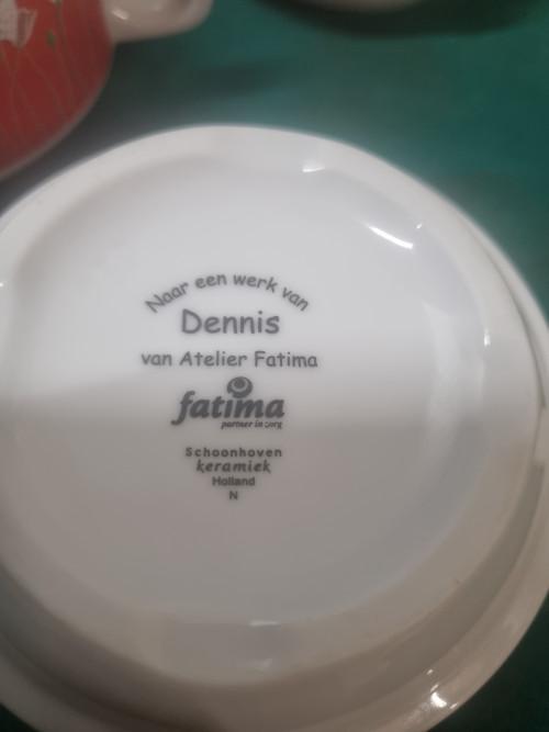 soepkommen drie stuks fatima, Antiek en Kunst, Ophalen of Verzenden