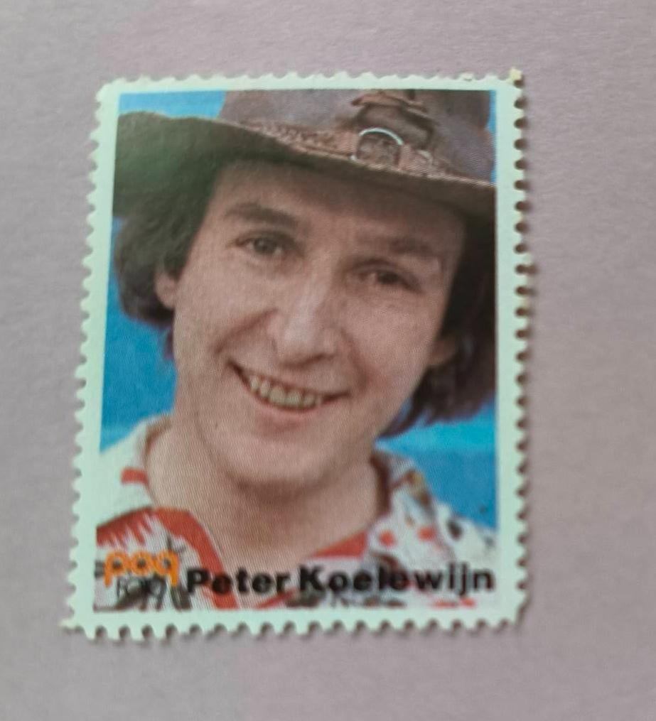 Popfoto zegel Peter Koelewijn, Verzamelen, Ophalen of Verzenden, Nieuw, Foto of Kaart