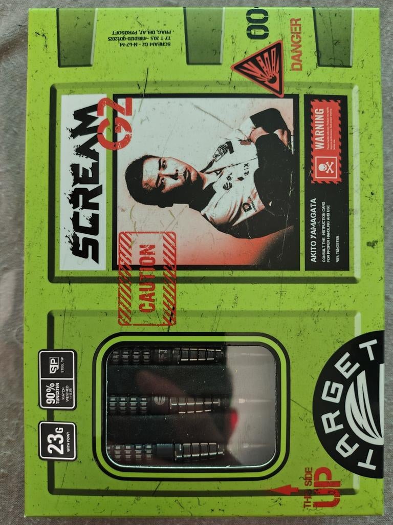 Teruil/tekoop Target Japan Akito Yamagata Scream G2 23 gram, Ophalen of Verzenden, Pijlen