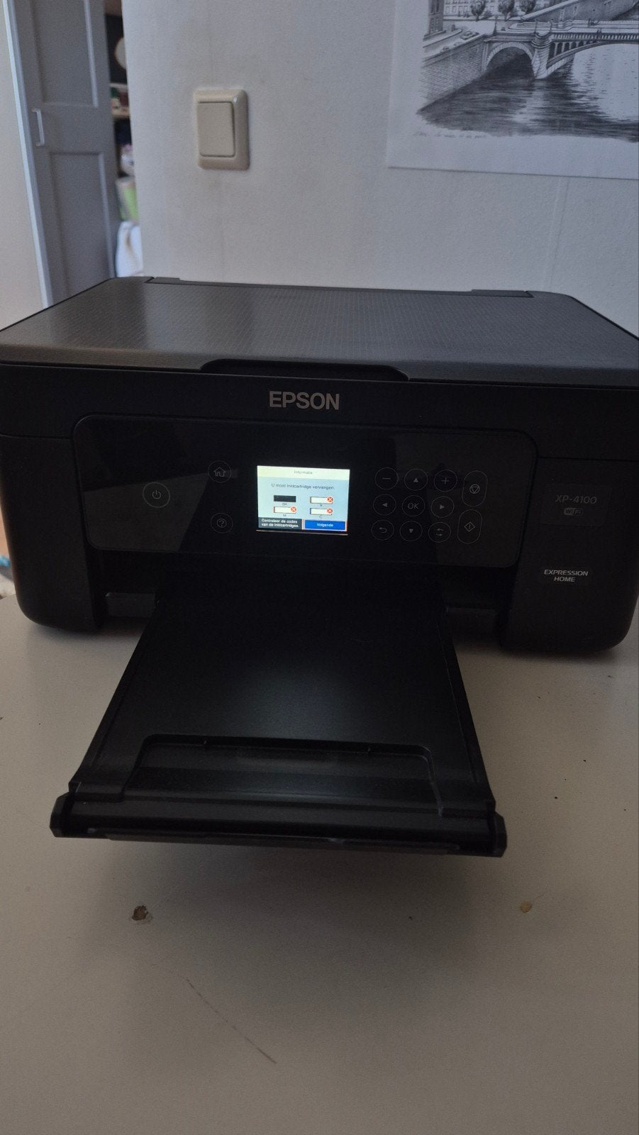 Epson Expression Home XP-4100 All-in-One Printer, Ophalen, Kleur printen, Gebruikt, All-in-one