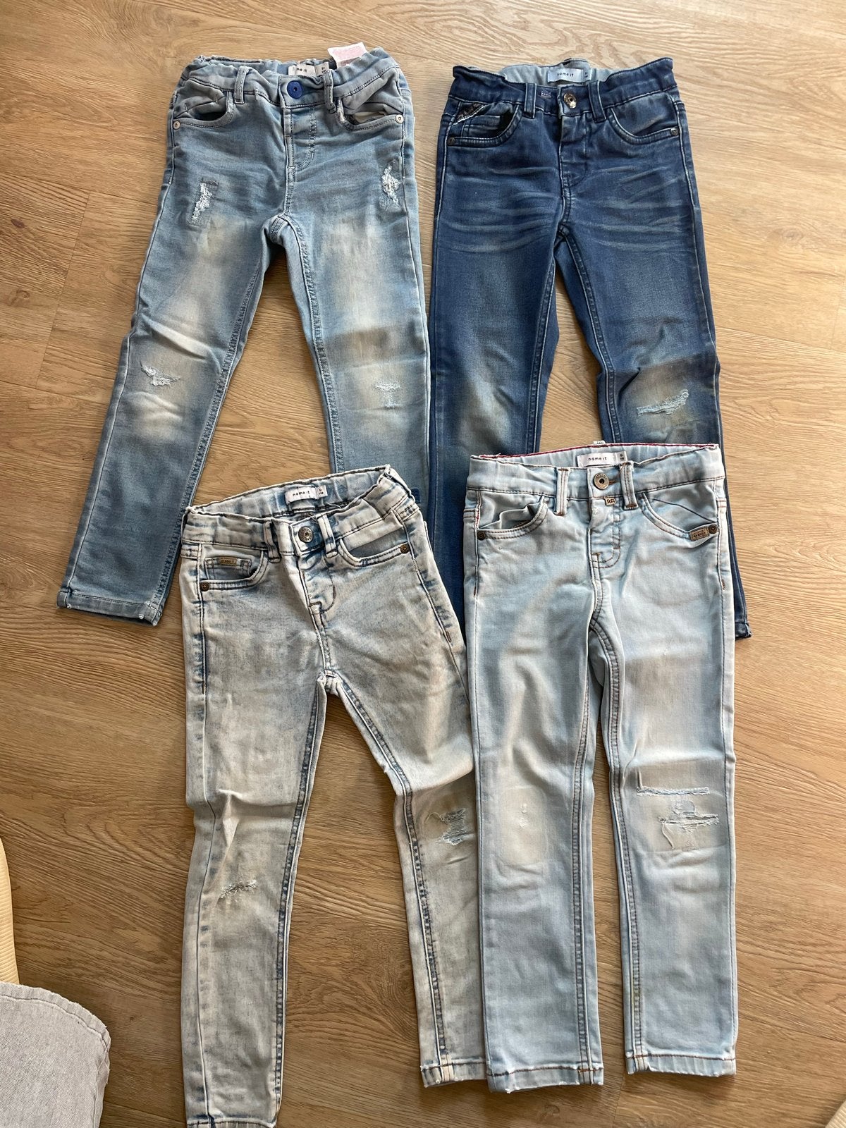 4 speelbroeken - Name It jeans, Ophalen of Verzenden, Gedragen, Blauw