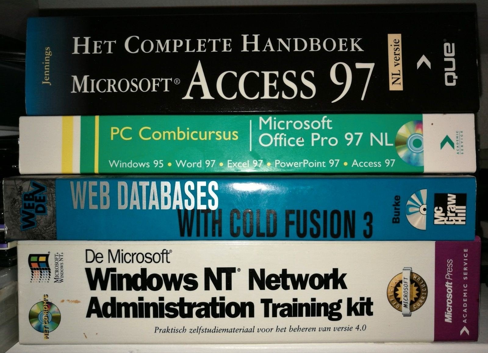 IT Boeken: Microsoft Office, Webdesign, SQL, Windows NT, Ophalen of Verzenden, Gelezen, Besturingssystemen, Diverse auteurs