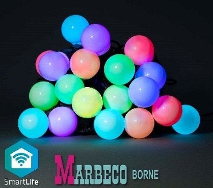 SmartLife Partylights, Deco LED, Feestverlichting, Free App, Overige materialen, Nedis SmartLife, Nieuw, Info@marbeco.nl