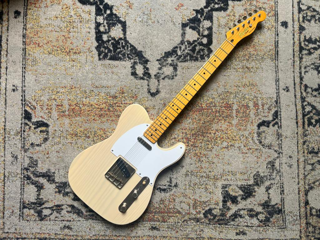 Squier Telecaster Classic Vibe 50's - modded, Ophalen of Verzenden, Gebruikt, Solid body, Fender