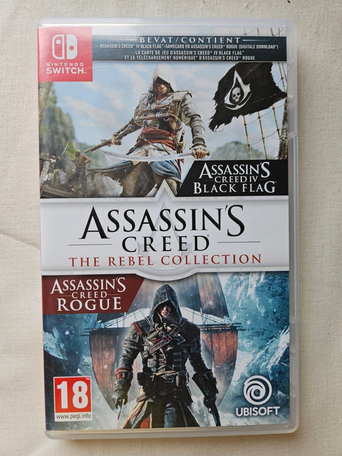 Assassin's Creed: The Rebel Collection Nintendo Switch, Ophalen of Verzenden, Zo goed als nieuw, Met games
