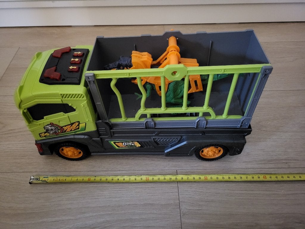 Vrachtwagen met dino, Ophalen of Verzenden, Zo goed als nieuw