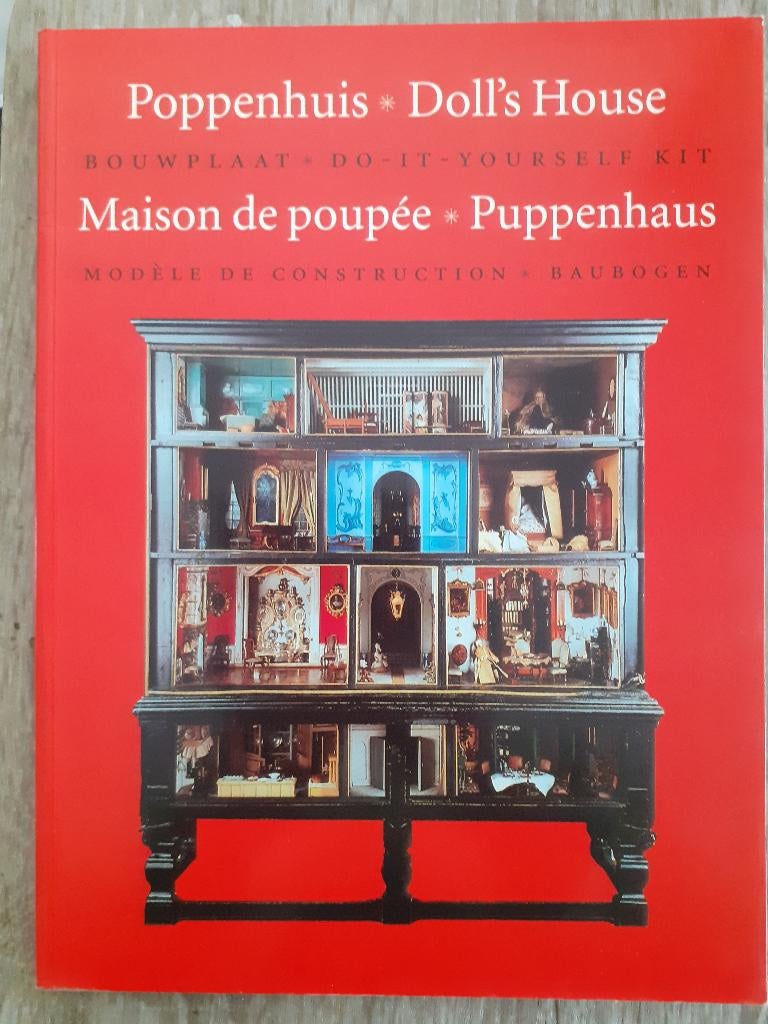 POPPENHUIS: Sara Ploos van Amstel bouwplaat poppenhuis ., Verzamelen, Poppenhuizen en Toebehoren, Nieuw, Poppenhuis, Ophalen of Verzenden