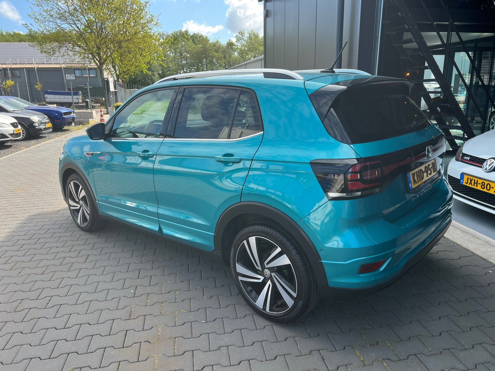 Volkswagen T-CROSS 1.0 TSI R LINE AUTOMAAT !, Dealer onderhouden, Gebruikt, Euro 6, 116 pk