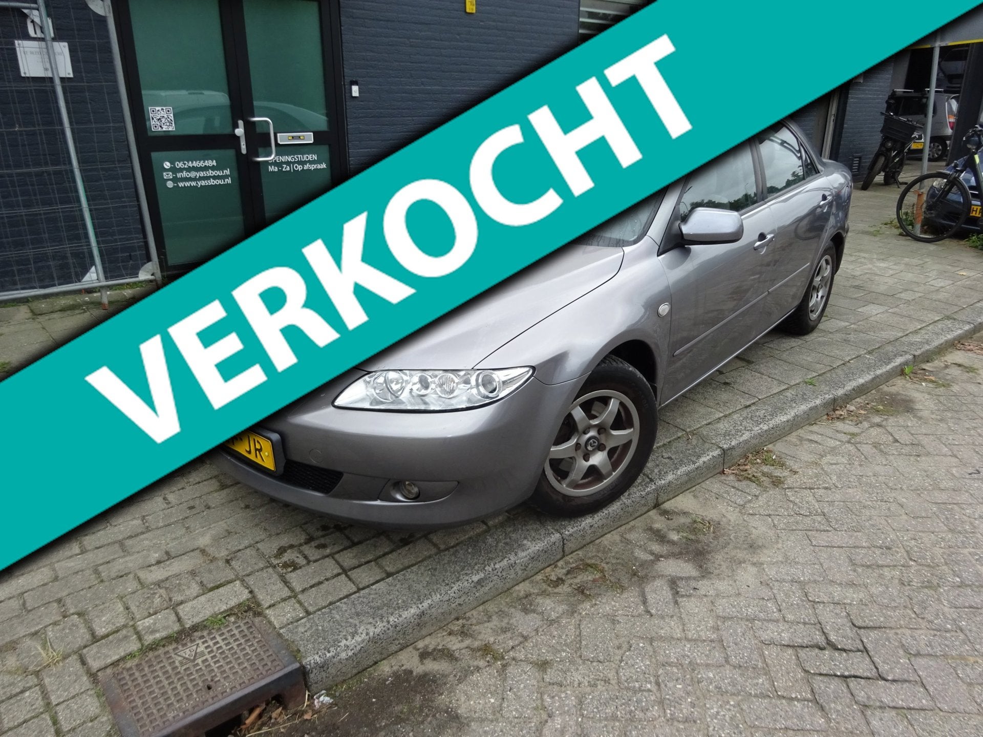 Mazda 6 2.0i Touring MET JAAR APK AIRCO WERKT GOED, Auto's, Voorwielaandrijving, Stof, Gebruikt, 4 cilinders