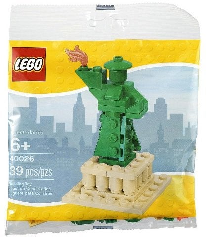 LEGO - Vrijheidsbeeld polybag - 40026 - nieuw, Overige thema's, Lego, Nieuw, Ophalen of Verzenden