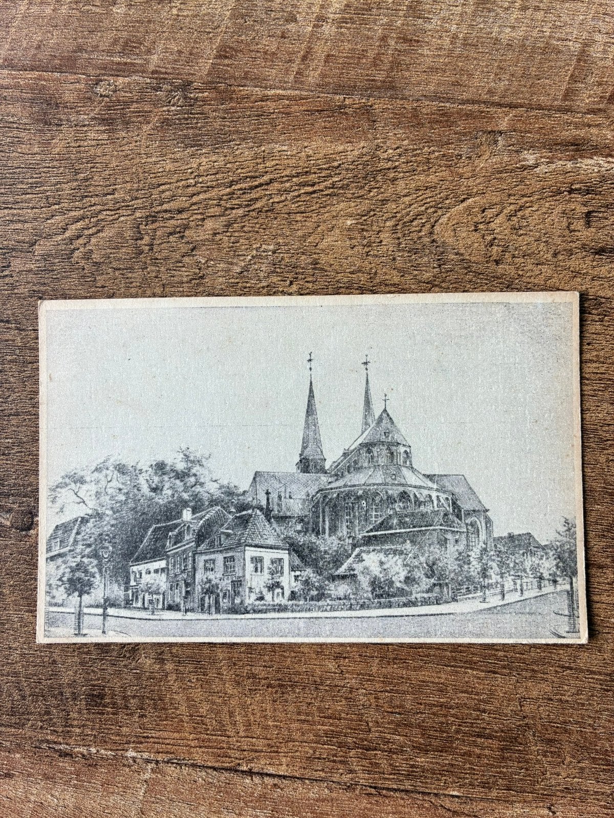 Ansichtkaart Deventer Bergkerk, Ophalen of Verzenden, Voor 1920, Ongelopen, Overijssel