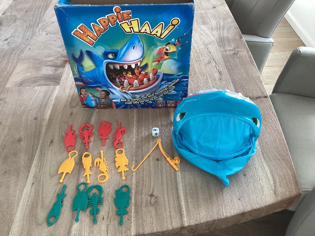 Spel Happie Haai.leeftijd 4+., Ophalen of Verzenden, Gebruikt, Ontdekken