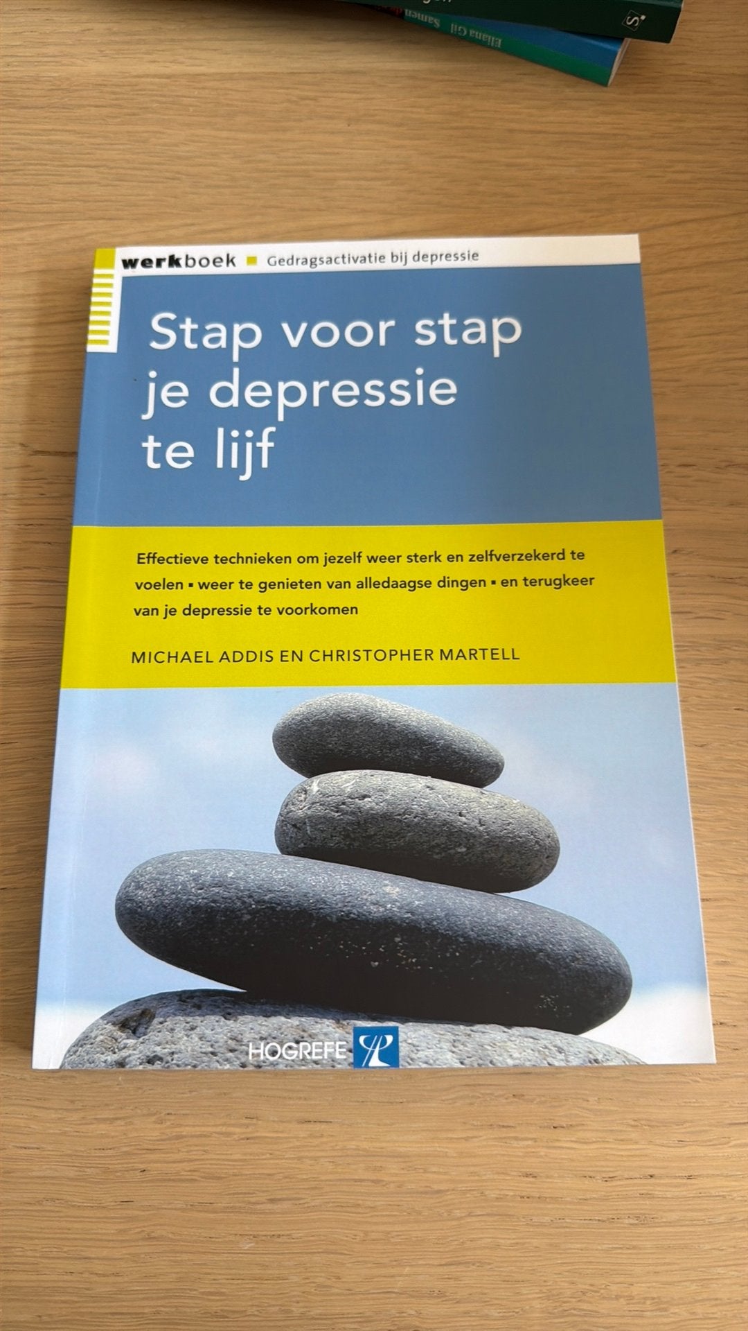 M. Addis - Stap voor stap je depressie te lijf, Ophalen of Verzenden, Zo goed als nieuw, M. Addis; C. Martell