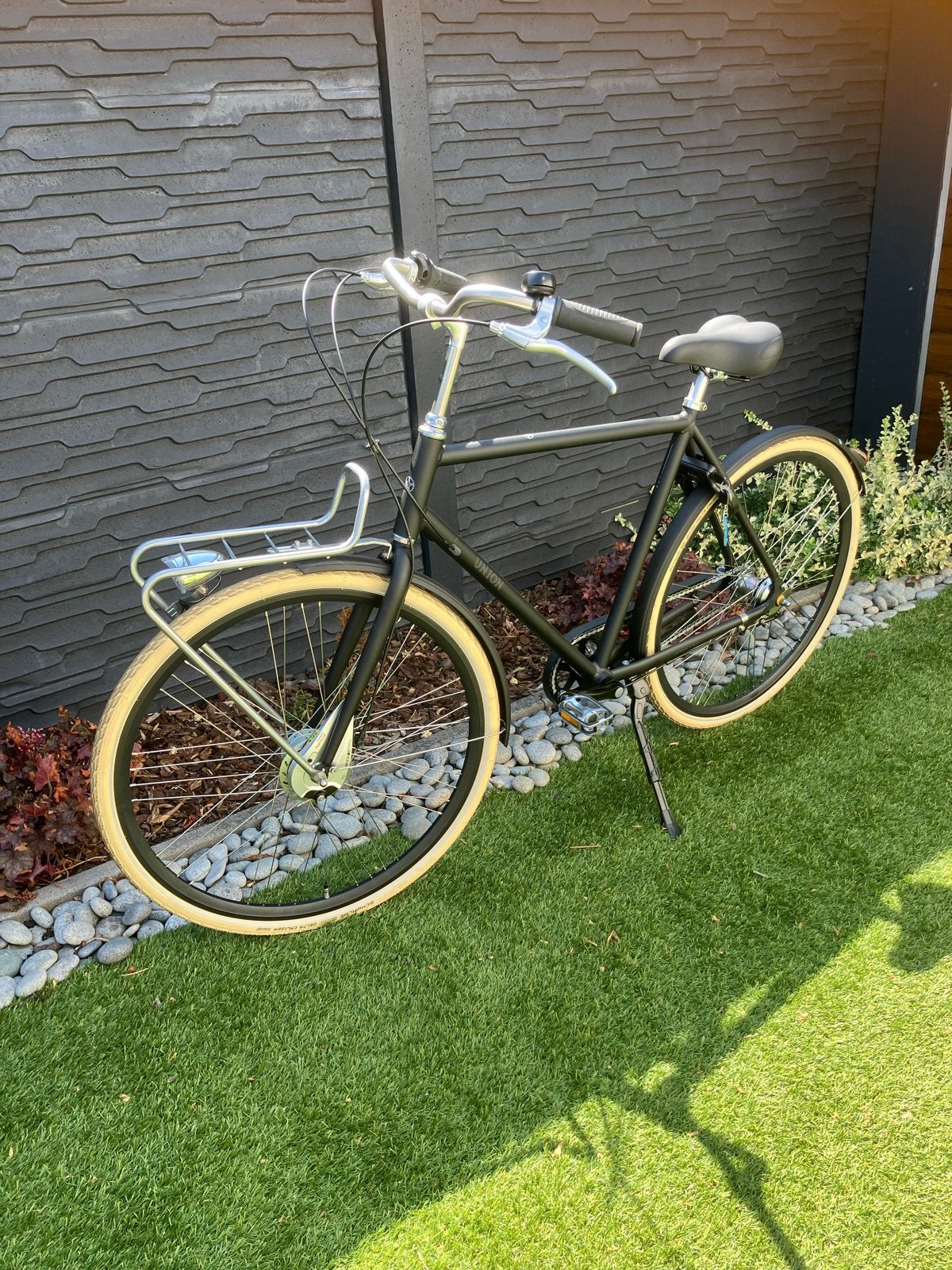 Union Flow stadsfiets zgan, Velgrem, Versnellingen, Zo goed als nieuw, 57 tot 61 cm