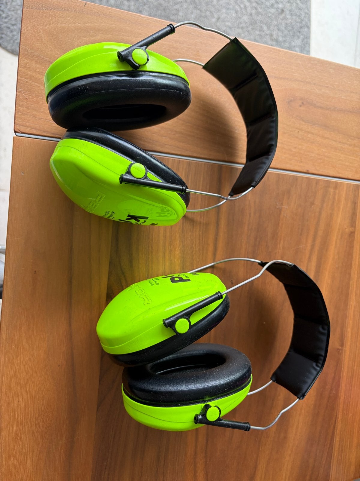 3M Peltor Kid Gehoorbeschermers - Neon Groen (2x), Doe-het-zelf en Verbouw, Gehoorbeschermers, Ophalen, Gebruikt