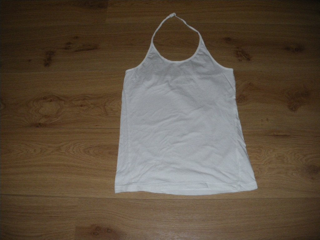nieuw leuk wit halter zomer topje maat 38 merk fransa, Maat 38/40 (M), Wit, Nieuw, Ophalen of Verzenden