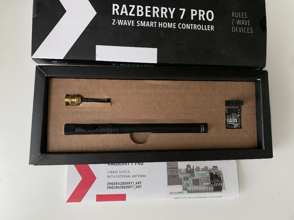 Z-wave RAZBERRY pro 7, Ophalen of Verzenden, Zo goed als nieuw