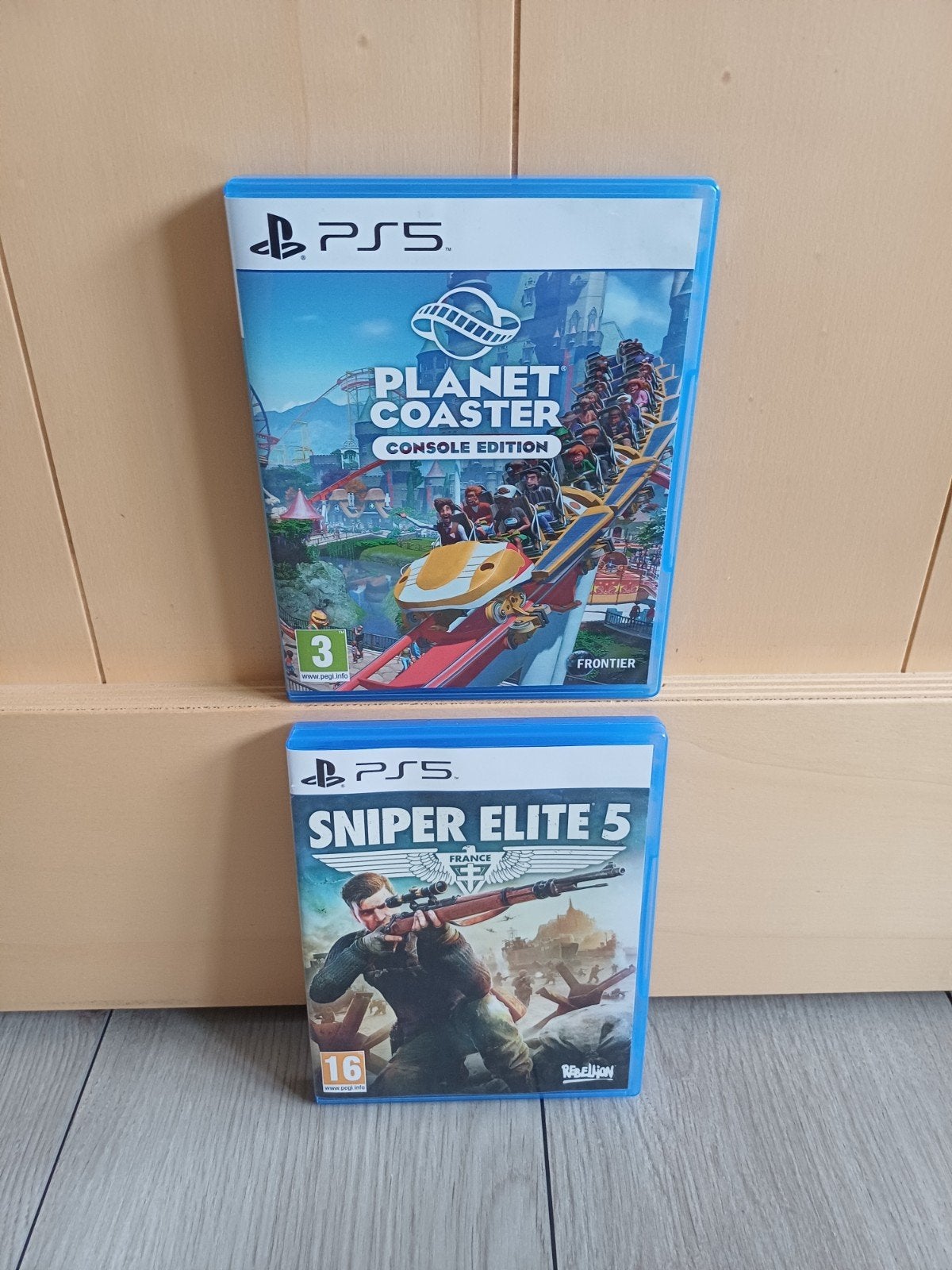 PS5 games: Planet Coaster Console Edition & Sniper Elite 5, Spelcomputers en Games, Ophalen of Verzenden