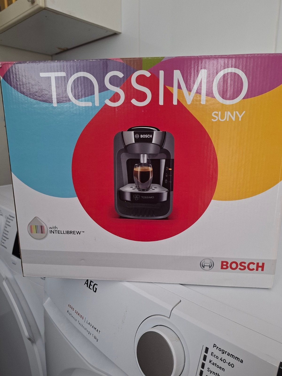 Tassimo Suny Bosch TAS3202 Koffiezetapparaat Zwart, Ophalen, 2 tot 4 kopjes, Koffiepads en cups, Afneembaar waterreservoir
