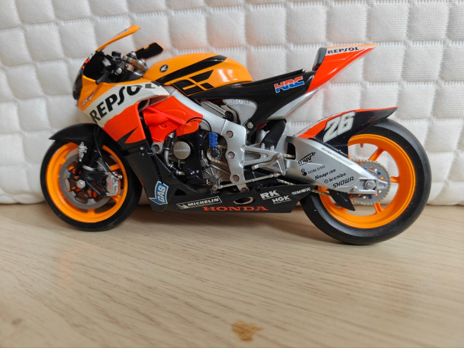 Honda Repsol CBR1000RR schaalmodel - Motorfiets, Overige merken, 1:32 tot 1:50, Overige typen, Ophalen of Verzenden