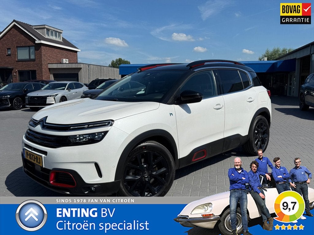 Citroen C5 Aircross 1.6 Plug-in Hybrid 225PK SHINE EAT8 360, Auto's, Citroën, Gebruikt, Euro 6, 4 cilinders, 181 pk
