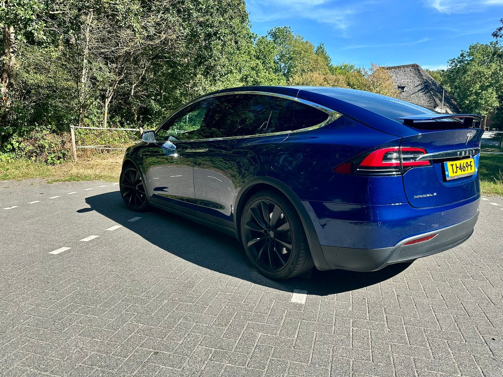 Tesla Model X 100D - Lage kmstand - Enhanced Autopilot - APK, Automaat, Model X, 0 cilinders, Zwart