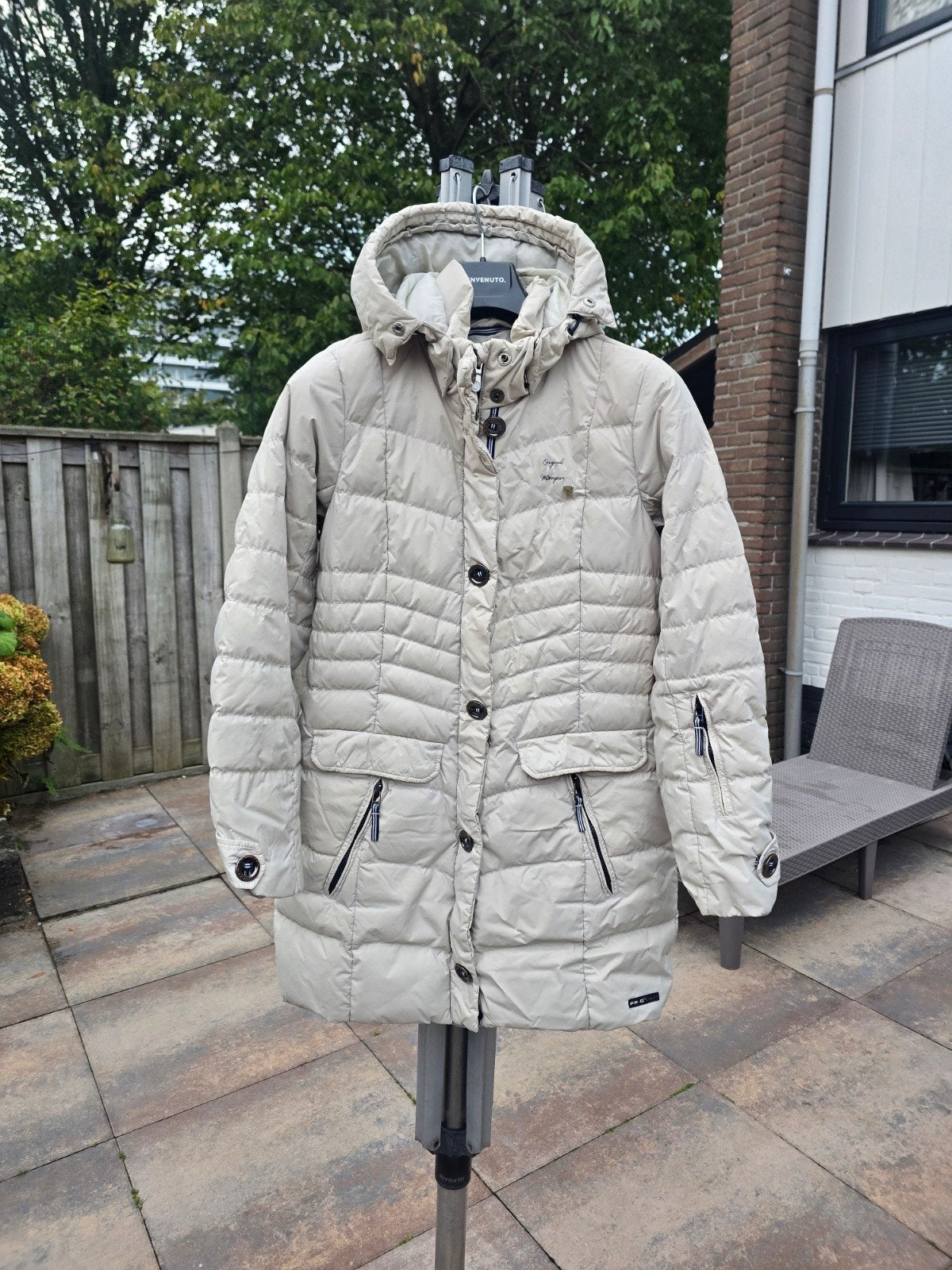 Gaastra sportieve  grijze winterjas jas maat M 38, Maat 38/40 (M), Gaastra, Ophalen of Verzenden, Zo goed als nieuw