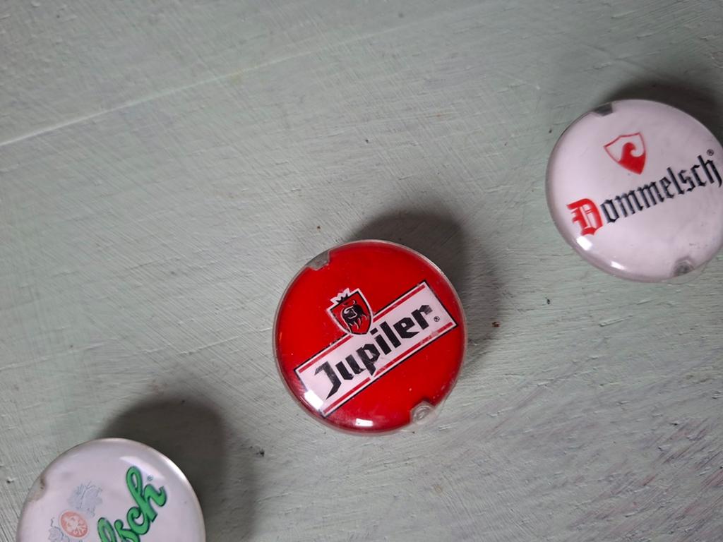 Koelkastmagneten Grolsch, Jupiler & Dommelsch., Ophalen of Verzenden, Grolsch