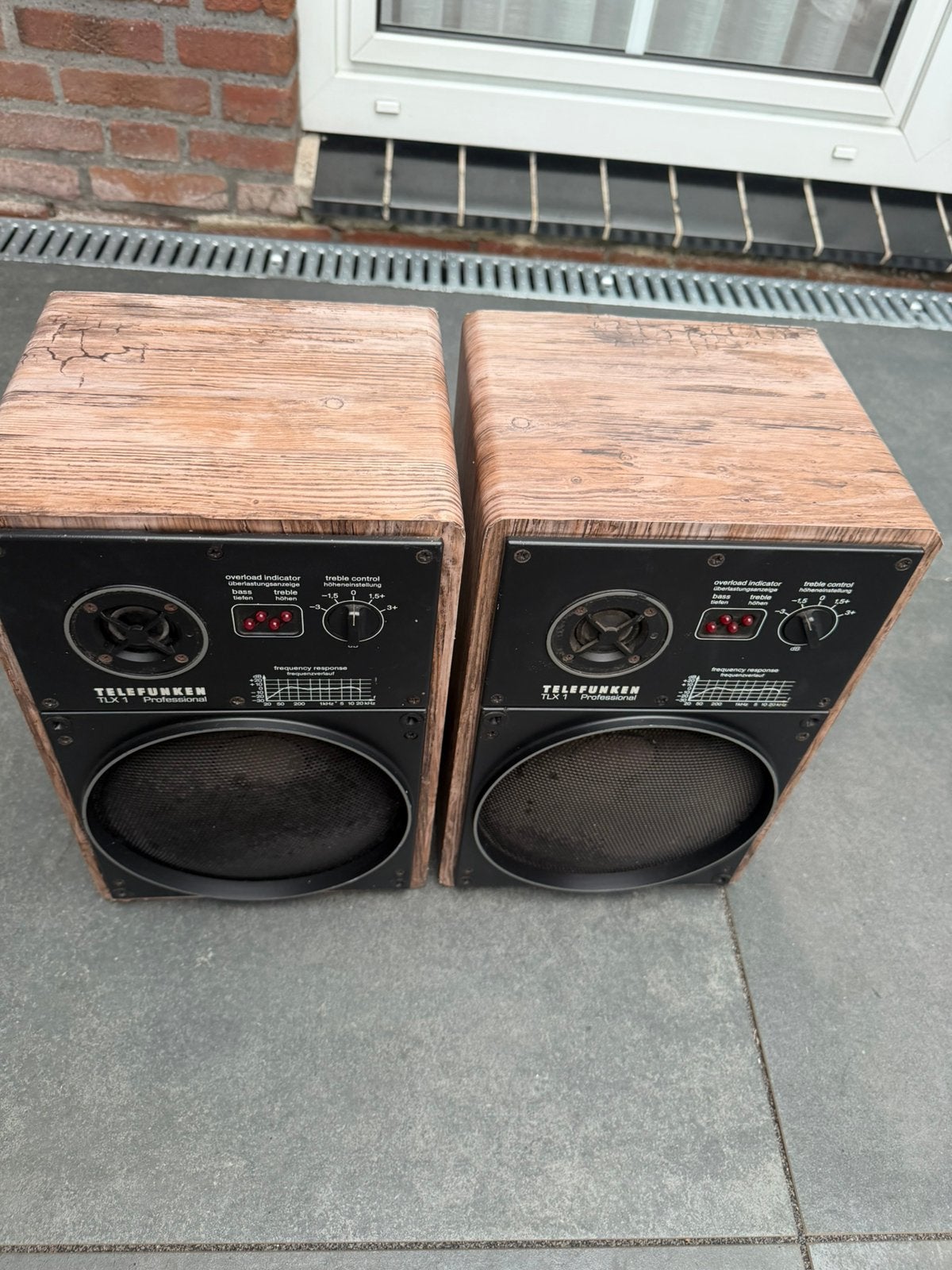 Telefunken TLX 1 Hifi Boxen - Vintage Speakers, Ophalen of Verzenden, Gebruikt, Minder dan 60 watt, Overige merken