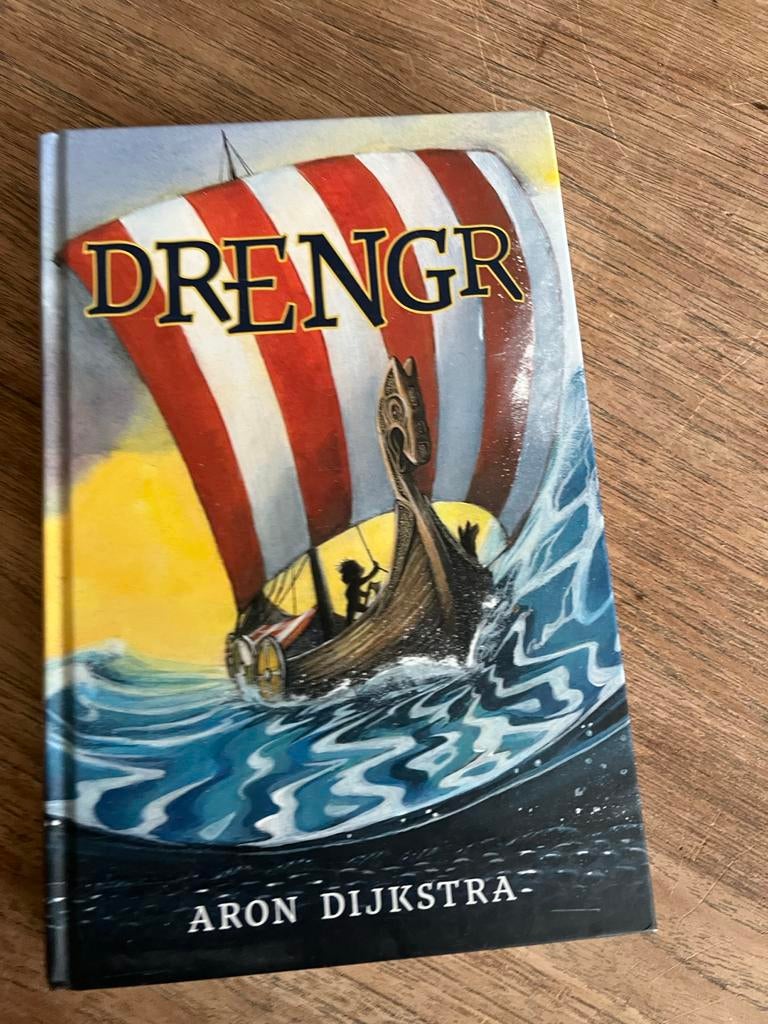 Drengr - Aron Dijkstra - Avontuurlijk Vikingverhaal, Boeken, Kinderboeken | Jeugd | onder 10 jaar, Ophalen, Zo goed als nieuw