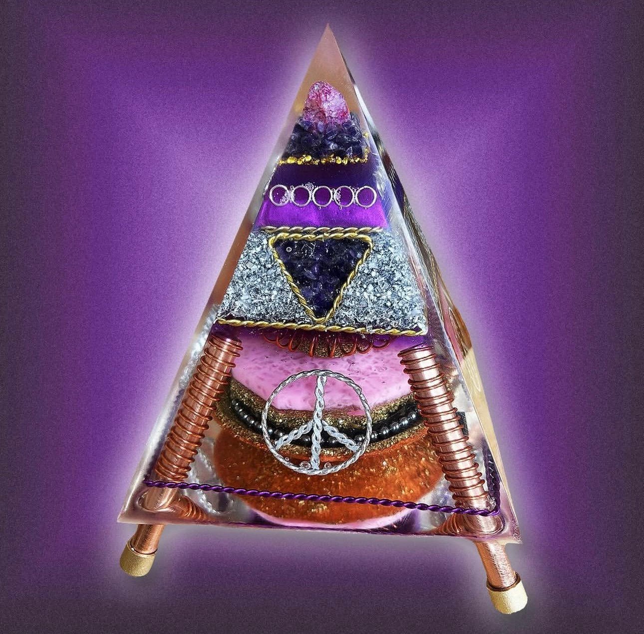 Handgemaakte piramide “Inner Peace”, Ophalen, Nieuw