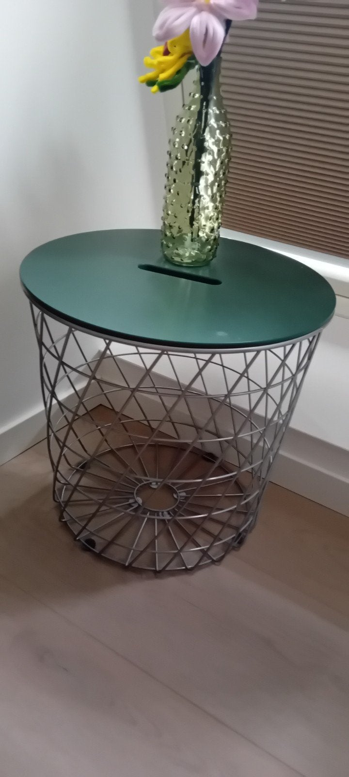 Tafeltje mand, Huis en Inrichting, Ophalen, Rond, Minder dan 55 cm, 45 tot 60 cm