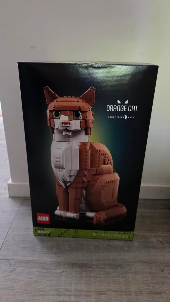 Lego orange kat 21376, Lego, Nieuw, Ophalen of Verzenden, Ideas