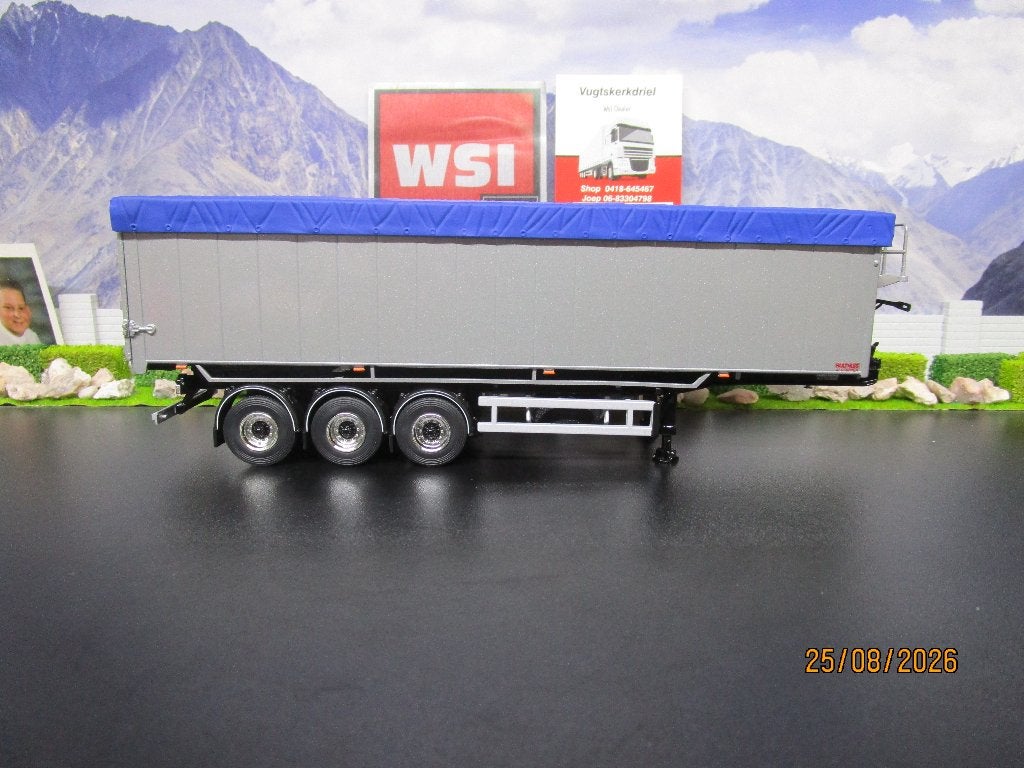 nieuw wsi 03-1077 white line volume tipper trailer-3 axle, Ophalen of Verzenden, Nieuw, Bus of Vrachtwagen, Wsi