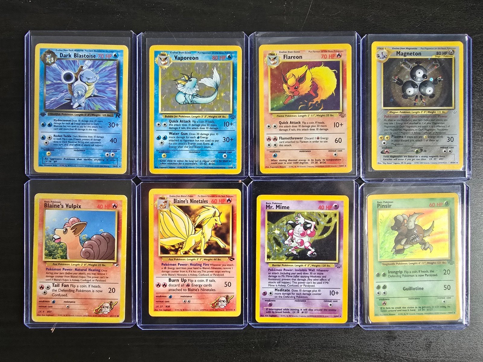 Oude Pokemon kaarten in goede staat, Ophalen of Verzenden, Zo goed als nieuw, Meerdere kaarten