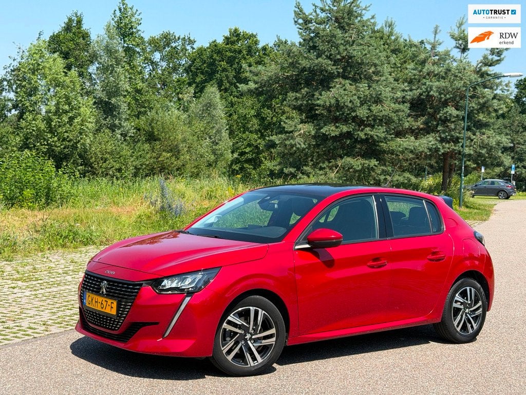 Peugeot 208 1.2 PureTech 101 pk AUTOMAAT Allure Pack, panora, Auto's, 101 pk, Gebruikt, Euro 6, 19 km/l