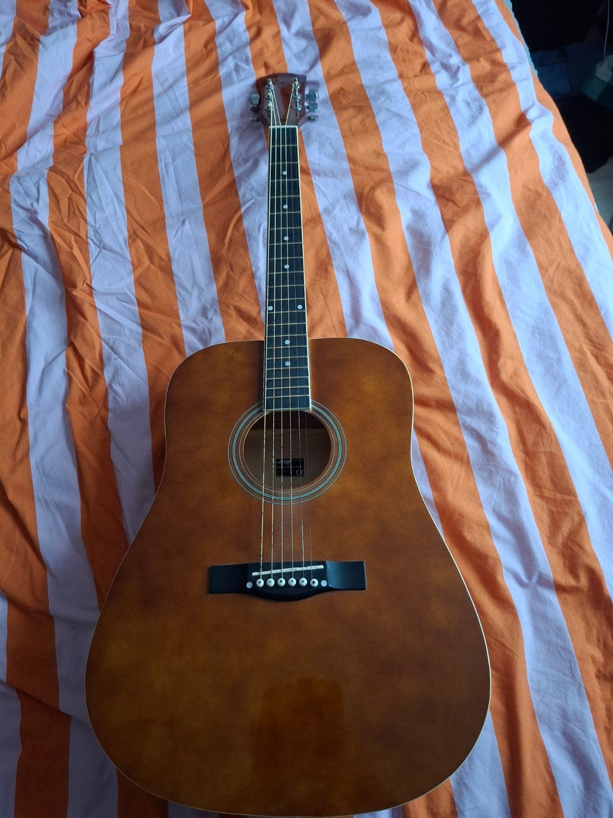 Max Music Western Gitaar met Complete Accessoires Set, Muziek en Instrumenten, Ophalen, Zo goed als nieuw, Western- of Steelstringgitaar