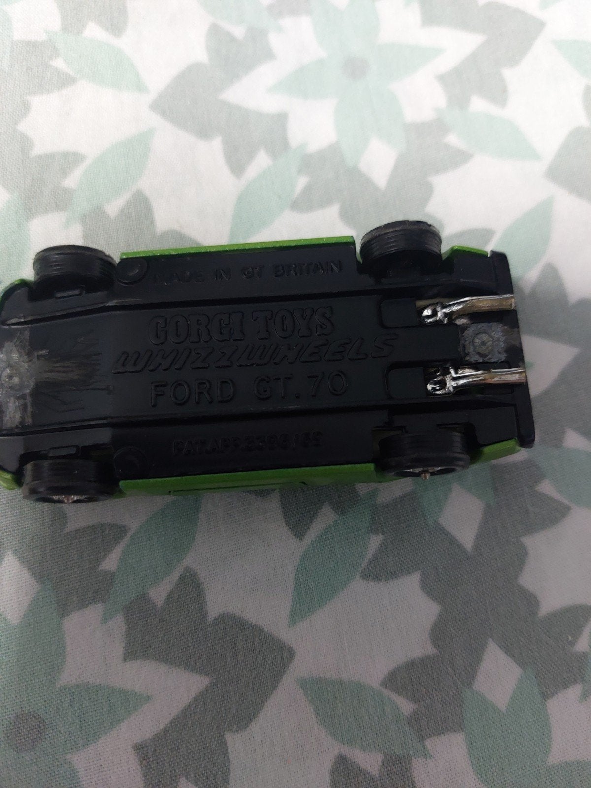 Corgi Toys Whizzwheels Ford GT.70 - Groen Speelgoedauto, Ophalen of Verzenden, Gebruikt